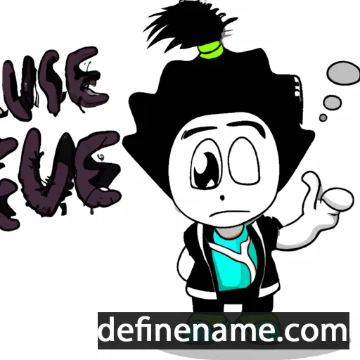 cartoon of the name Fuyuse