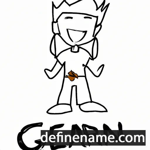 cartoon of the name Gáren