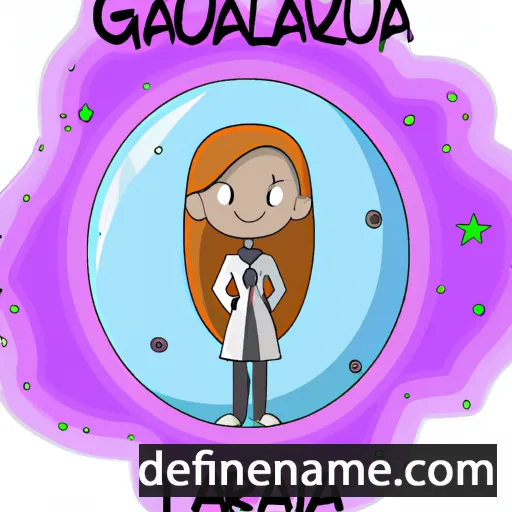 cartoon of the name Galaxaura