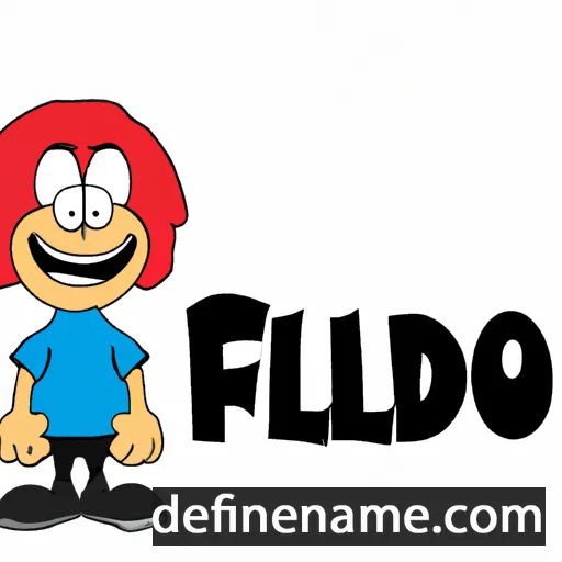 cartoon of the name Galfrido