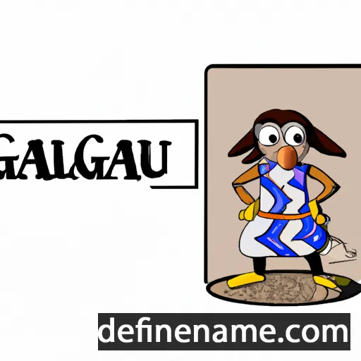 Galgalu cartoon