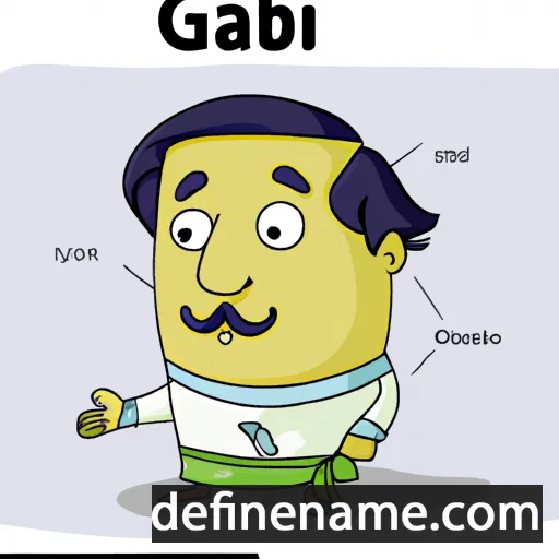 cartoon of the name Galib