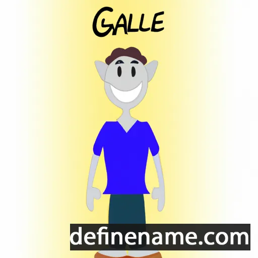 cartoon of the name Galiel