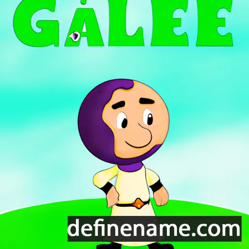 cartoon of the name Galileu