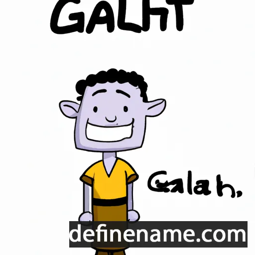 cartoon of the name Galith