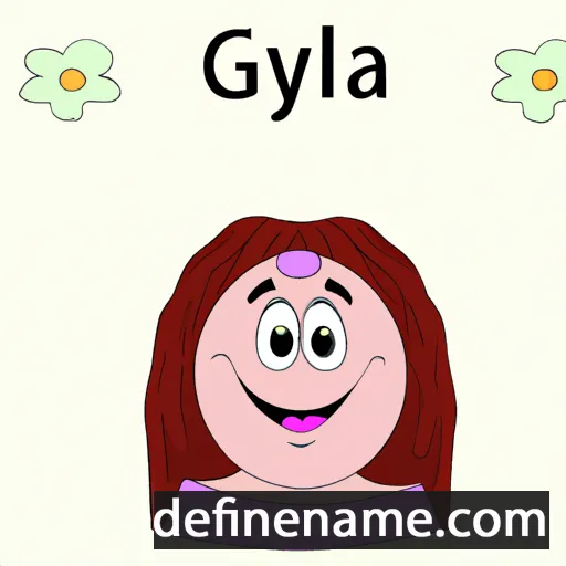 cartoon of the name Galiya