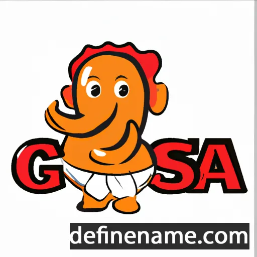 Ganesa cartoon