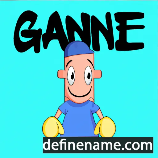 Ganie cartoon