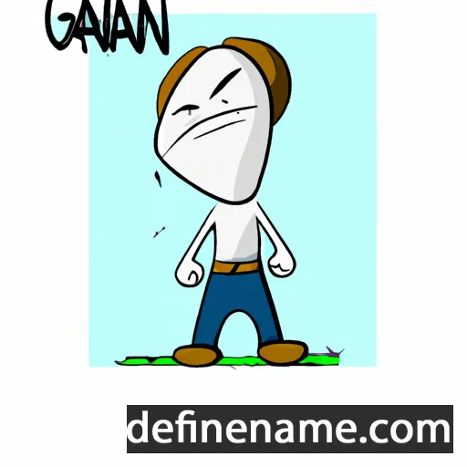 Ganni cartoon