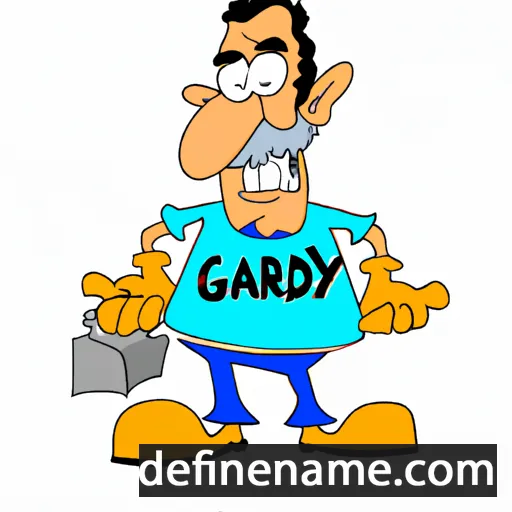 Gardy cartoon