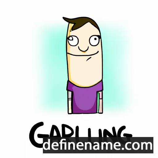 cartoon of the name Garling