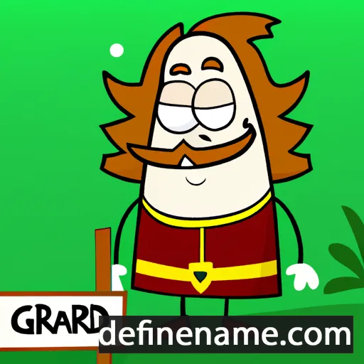 cartoon of the name Garðr