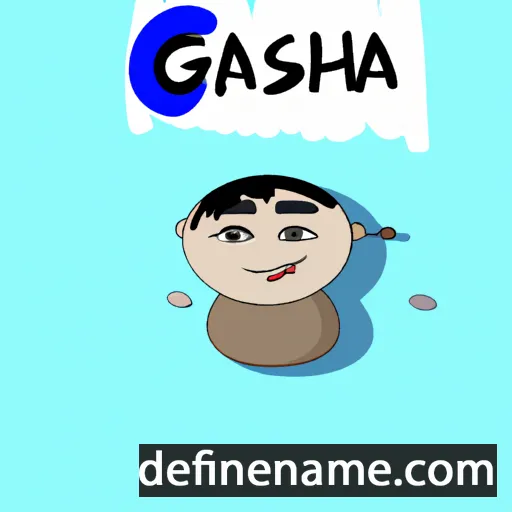 Gasha cartoon