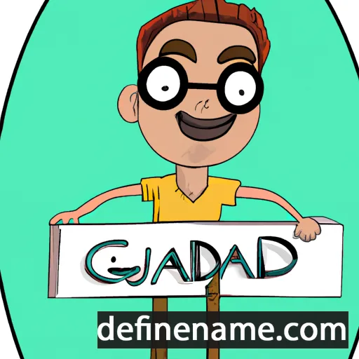 cartoon of the name Gaudêncio