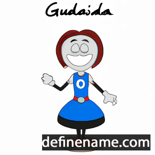 cartoon of the name Gaudencia