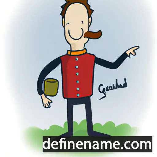 cartoon of the name Gaudencjusz