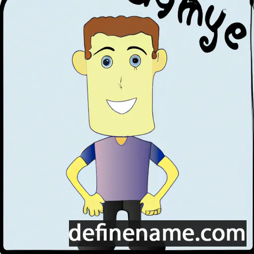 Gaynel cartoon