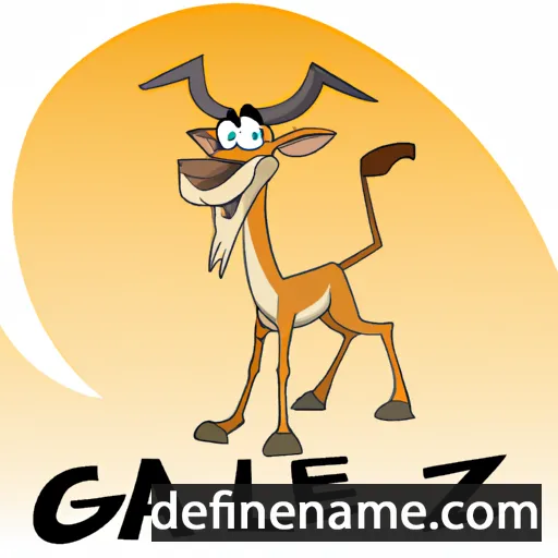 Gazelle cartoon