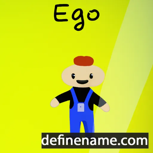 cartoon of the name Géo