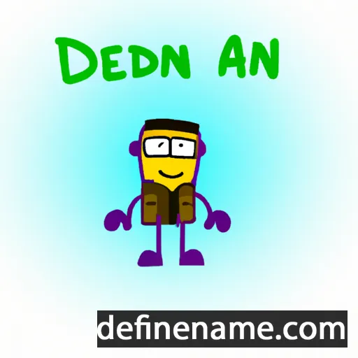 cartoon of the name Gearldean