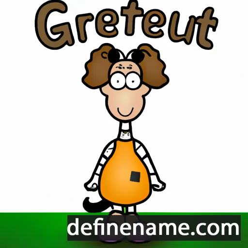 cartoon of the name Geertruij