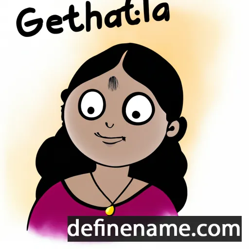 Geethali cartoon