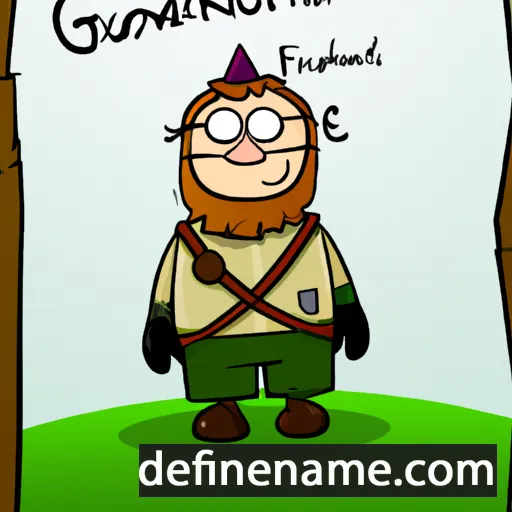 cartoon of the name Geirmund