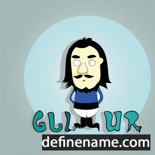 cartoon of the name Geirúlfr