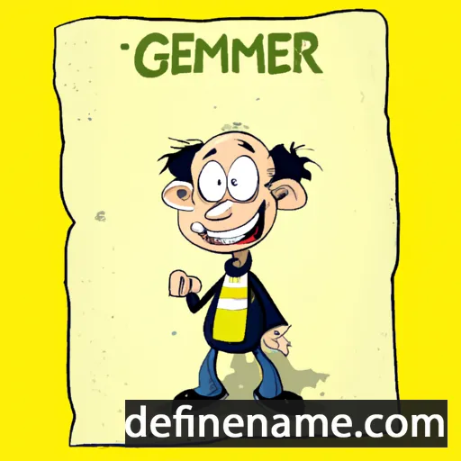 cartoon of the name Gelimer