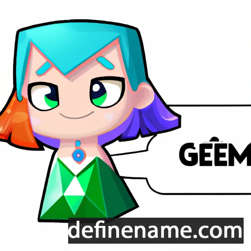 Gem cartoon