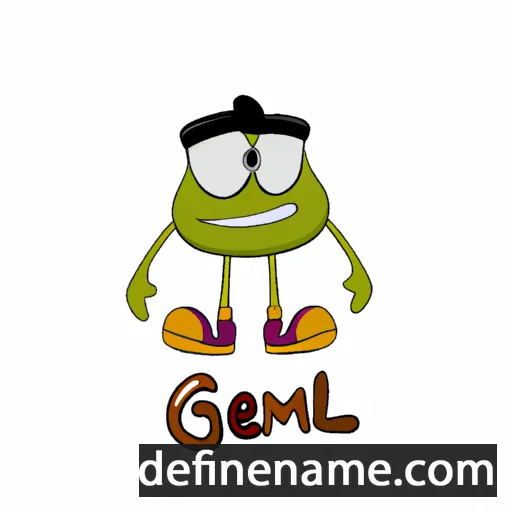 cartoon of the name Gemell