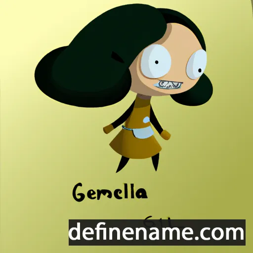 cartoon of the name Gemellina