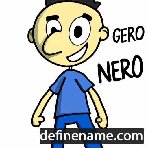 Genaro cartoon