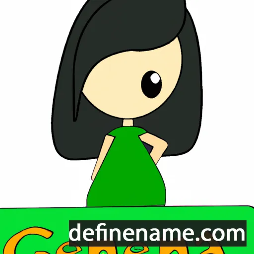 cartoon of the name Gennaia