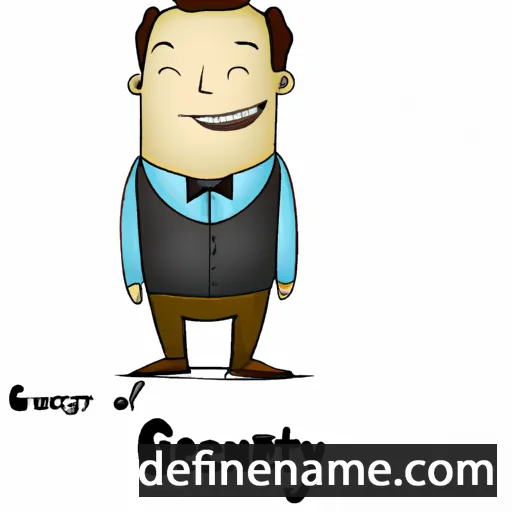 cartoon of the name Gentry