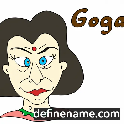 Georga cartoon