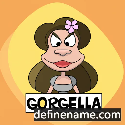 Georgella cartoon