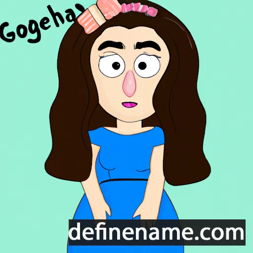 Georghina cartoon