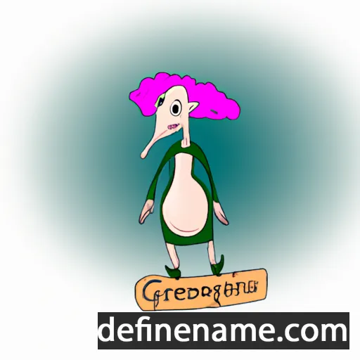 cartoon of the name Geracina