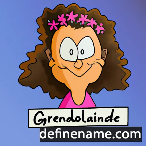 cartoon of the name Gerardine