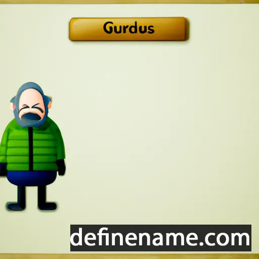 cartoon of the name Gerardus