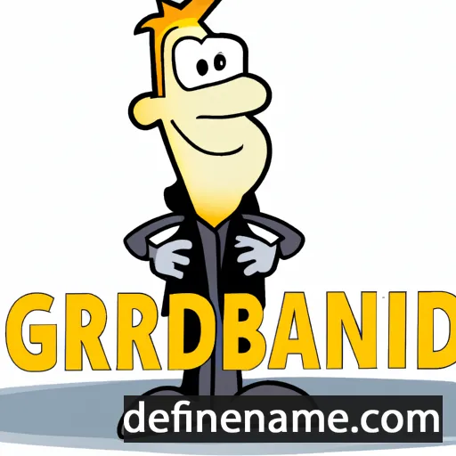 cartoon of the name Gerbrand