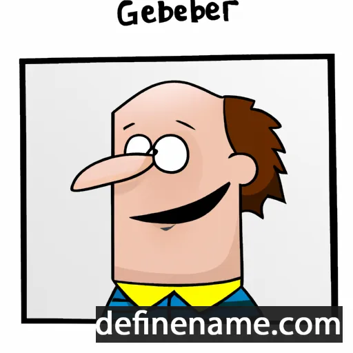 cartoon of the name Gerebald