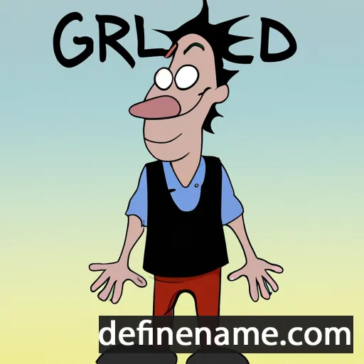 cartoon of the name Gereld