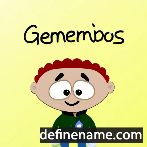 cartoon of the name Geremias