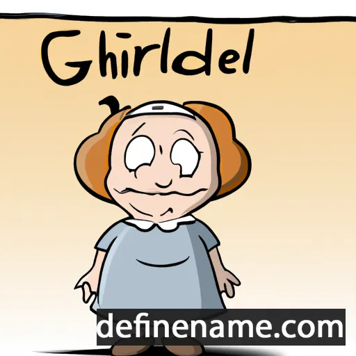 Gerhilde cartoon