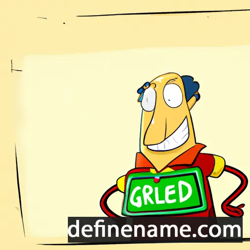 cartoon of the name Gérold