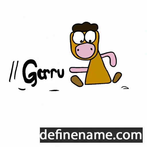 cartoon of the name Gérou