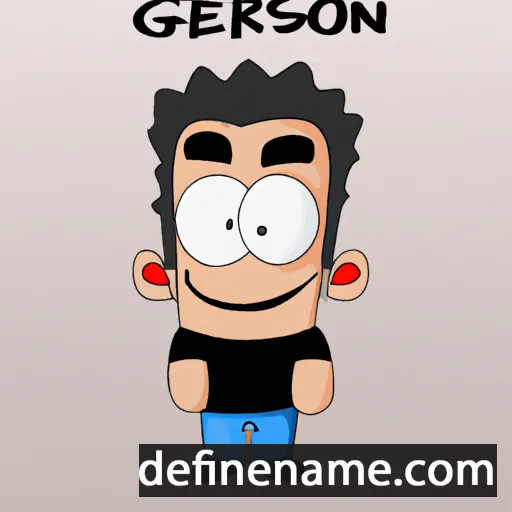 cartoon of the name Gérson