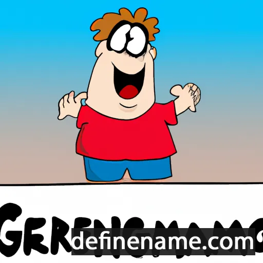 cartoon of the name Germanico